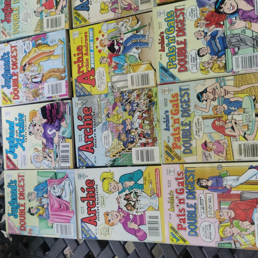 The Archie Digest Library Lot Of 22 Assorted Comics Ranging From 1996-2006 - Picture 2 of 16